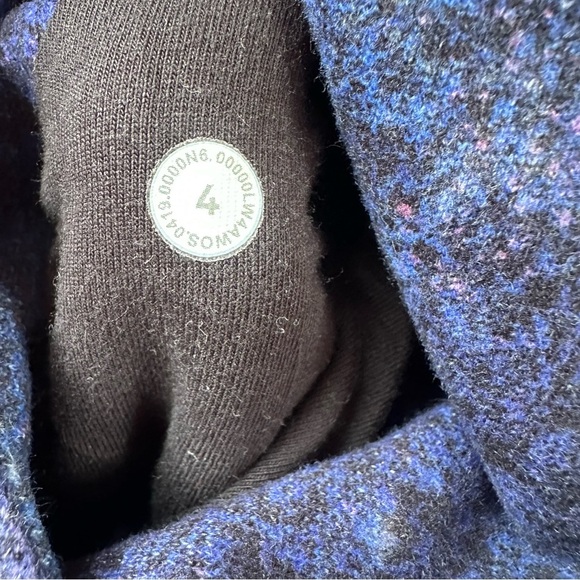 Lululemon Scuba Hoodie Light Cotton Fleece Polar Lights Blue Multi Size 4 - Picture 9 of 11
